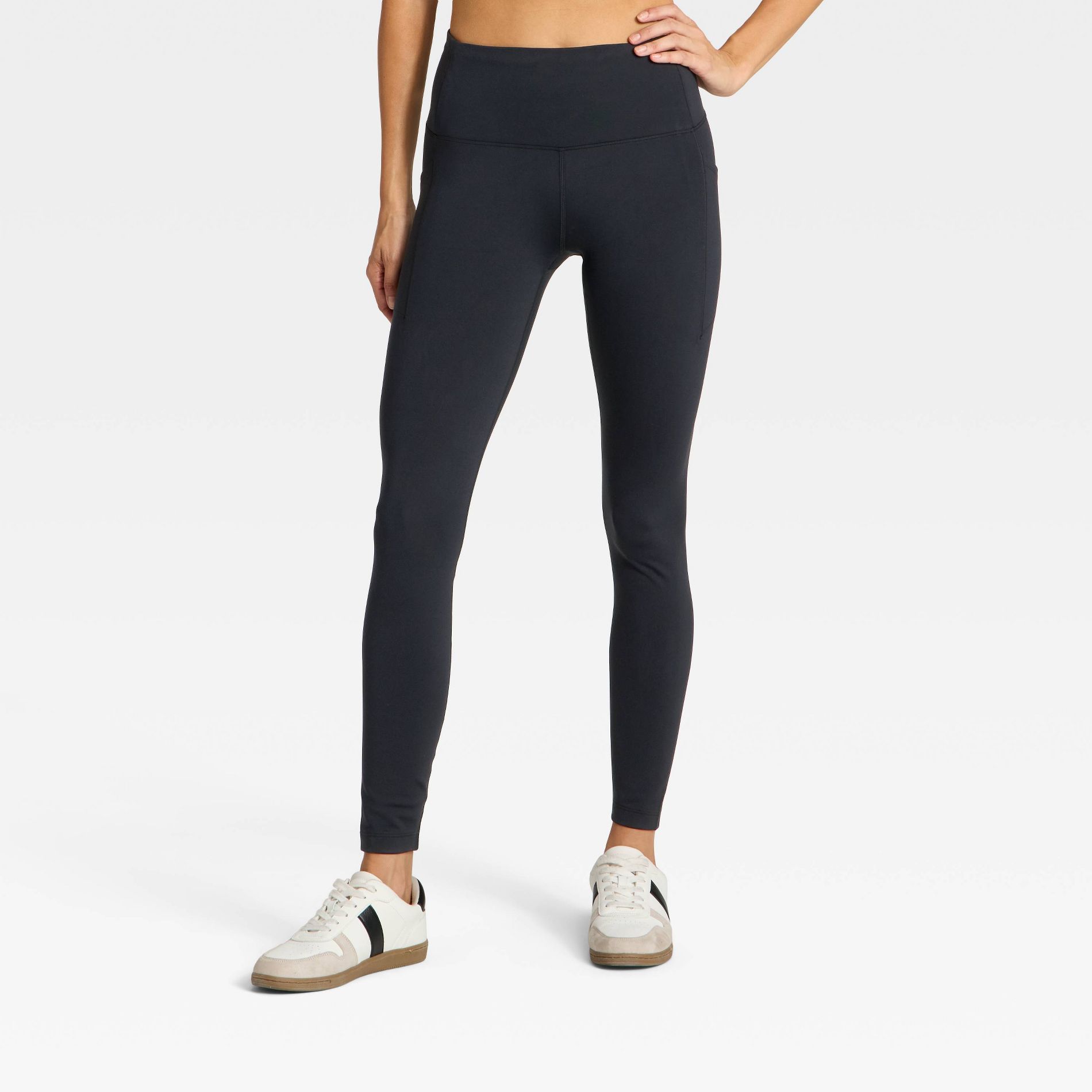 Women's High-Rise Fleece Lined Winter Leggings - All In Motion™