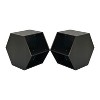NicBex 2-Piece Hexagonal Coffee Table with Storage,Burmese Sumac End Table,Center Table for Living Room - 3 of 4