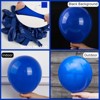 PartyWoo Balloons Royal Blue Dark 18 12 10 5 Inch 142 pcs - 2 of 4