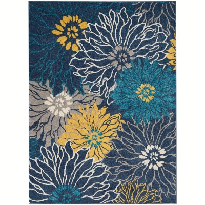 Nourison Passion Bohemian Transitional Floral Indoor Area Rug