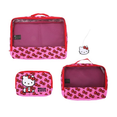  Sanrio's Hello Kitty Packing Cubes - 5 Piece Packing Cube  Travel Essential - Luggage Organizer Set - For Kids,Teens,Adults :  Clothing, Shoes & Jewelry