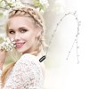 Unique Bargains Women's Butterfly Rhinestone Braided Hair Chain 1 Pc - 4 of 4