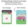 Big Dot of Happiness Let’s Go Glamping - Bingo Cards and Markers - Camp Glamp Party or Birthday Party Bingo Game - Set of 18 - 3 of 4