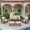 UPTIOT 7-Piece Outdoor Patio Conversation Set - 3 of 4
