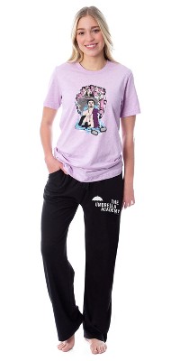 The Umbrella Academy Womens' Tv Series Logo Sleep Jogger Pajama Pants Grey  : Target