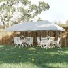 Resenkos Backyard Garden Canopy, Camping Canopy Screen Tent,10' x 19' Pop Up Canopy with Easy Up Steel Frame, 3-Level Adjustable Height and Carrying - 2 of 4