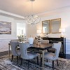 C Cattleya 8-Light 19.25inch Chrome 3000K LED Chandelier Pendant Light - 4 of 4