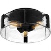 Quoizel Lighting Angora 3 - Light Flush Mount in  Matte Black - 4 of 4