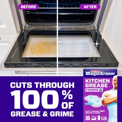 Mr. Clean Fresh Magic Eraser Kitchen Grease Foaming Multi-Purpose Cleaner - 6ct