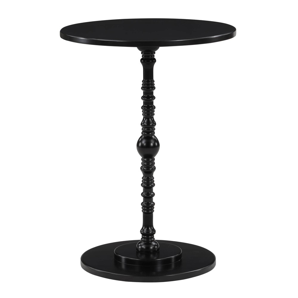 Breighton Home Classic Accents Sanibel Beach Spindle Table in Black