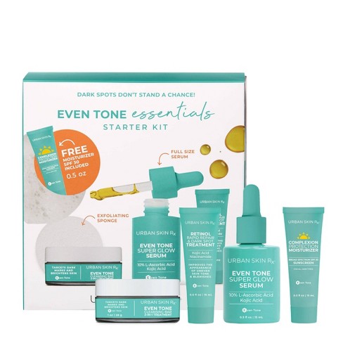 Urban Skin Rx Even Tone Essentials Starter Kit - 4ct : Target