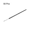Unique Bargains Detail Nylon Painting Brush 50 Pcs - 3 of 4