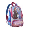 Exxel Outdoors Disney Frozen 2 Anna, Elsa, and Olaf Full Length Zipper Sleeping Bag And Sling Styled Backpack Outdoor Indoor Camp Kit - 3 of 4