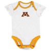 NCAA Minnesota Golden Gophers Infant Girls' 3pk Bodysuit Set - image 3 of 4