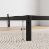 Metal Bed Frame - Heavy Duty Platform Bed Frame with Storage, Steel Supports, No Box Spring Required, Easy Assembly, Noiseless, Black - 3 of 4