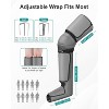 Nekteck Leg Massager - Air Compression, Heat & Vibration - Circulation & Pain Relief - Gray - 4 of 4