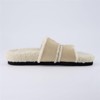 CUSHIONAIRE Cuddle Fur Slippers for Women Faux Shearling Slide Sandal +Memory Foam, Wide Widths Available - 4 of 4