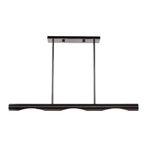 Livex Lighting Acra 3 - Light Chandelier in  Black Chrome - 1 of 2