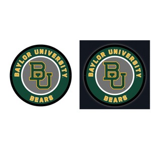 Evergreen Ultra-Thin Edgelight LED Wall Decor, Round, Baylor University- 23 x 23 Inches Made In USA - 1 of 4