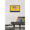 Trends International NHL Nashville Predators - Logo 21 Framed Wall Poster Prints - 2 of 4
