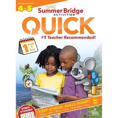 Summer Bridge Activities(r) Quick, Grades 4 - 5 - (Paperback)