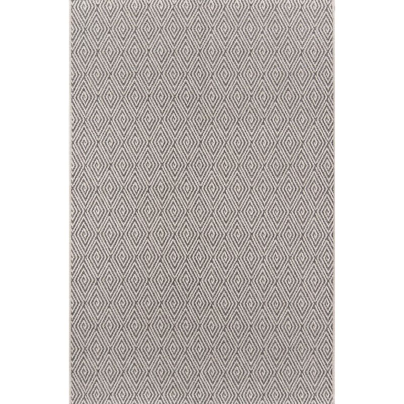 Downeast Wells Machine Made Polypropylene Area Rug Charcoal - Erin Gates by Momeni, 1 of 10