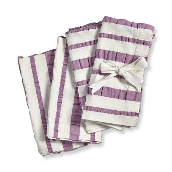 Peanuts Worldwide Easter Cotton Kitchen Towels, Set of 2 (Purple