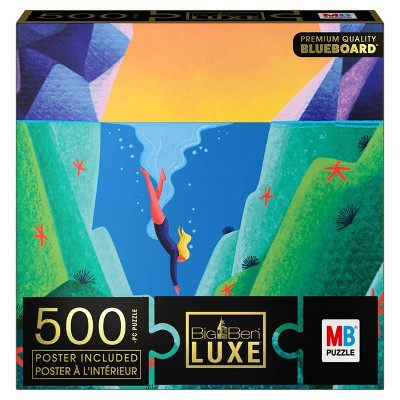 Milton Bradley Big Ben Luxe: Deep Dive Jigsaw Puzzle - 500pc