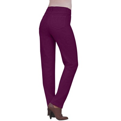 Roaman's Women's Plus Size Petite Iconic Straight Leg Jean