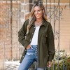 Women's Corduroy Button-Front Shacket -Cupshe - 4 of 4