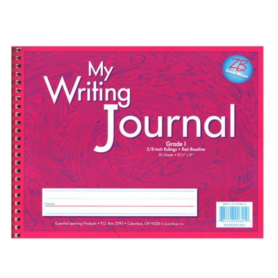 Zaner-Bloser My Writing Journal, 5/8" Ruling, Grade 1, 50 Sheets (Pack of 6)