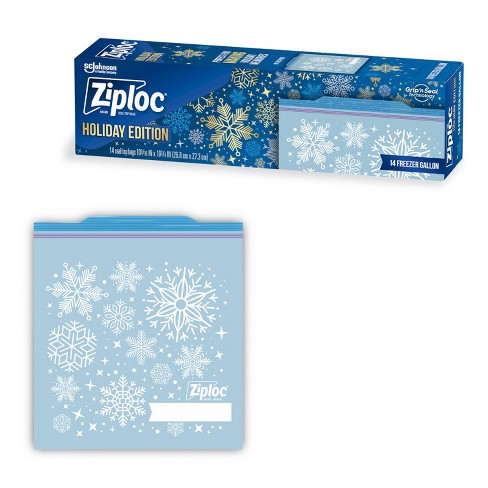Ziploc Quart Holiday Freezer Bag (19 Count) – Hemlock Hardware