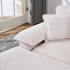 Dexmalle 56.3 Inch Corduroy single sofa With 2 toss pillows and a ottoman - 4 of 4