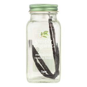 Simply Organic - Spice - Whole Madagascar - Vanilla Beans  - 1 Each - 2 Count - 1 of 2