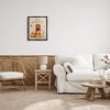 Stupell Industries Happy Thanksgiving Pumpkins Dog Black Framed Floater Canvas Wall Art - 2 of 4