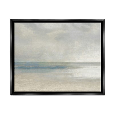 Stupell Industries Abstract Beach Horizon LandscapeFloater Canvas Wall Art