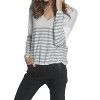 Women's Lindsey Stripe Vee Top - LABEL+thread - 3 of 4
