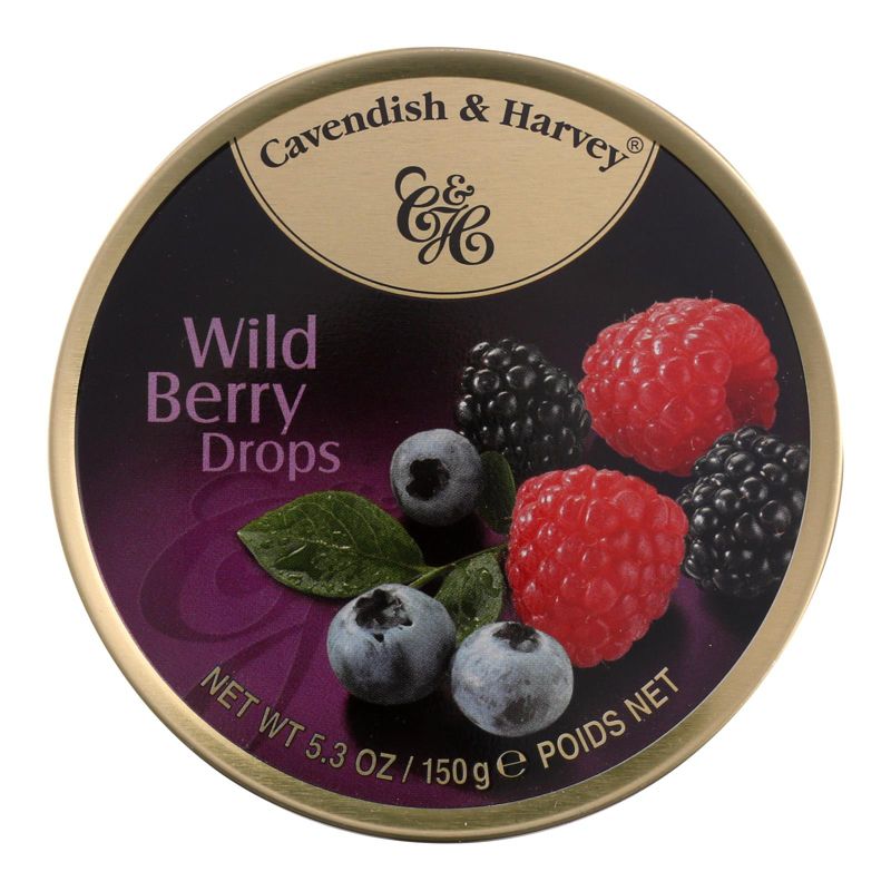 Cavendish & Harvey Wild Berry Fruit Drops - Case of 12/5.3 oz, 2 of 6