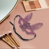 Unique Bargains Lace Long-Ear Bunny Half Face Party Mask 1 Pc - 4 of 4