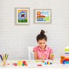 Americanflat  Kids Artwork Picture Frame in Driftwood- Displays 8.5x11" With Mat and 10x12.5" Without Mat -  2 Pack - 2 of 4