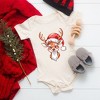 The Juniper Shop Cute Reindeer Head Baby Bodysuit - 2 of 3