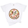 Simply Sage Market S.W.Smiley Groovy Floral Outline Garment Dyed Tee - 2 of 4