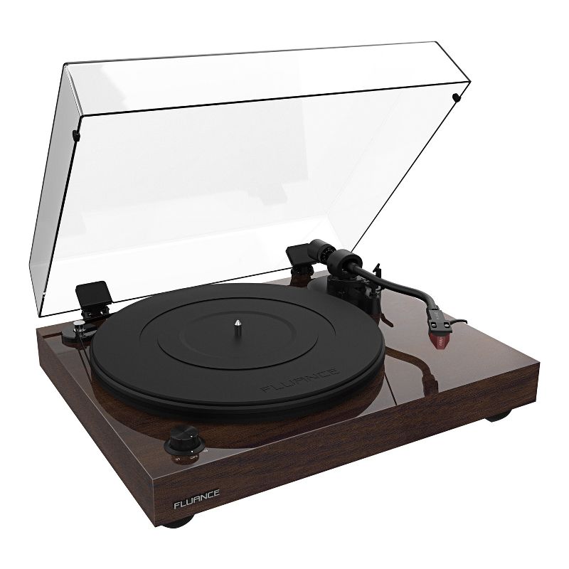 Fluance RT83 Reference Vinyl Turntable Record Player with Record Weight and Vinyl Cleaning Kit, 2 of 10