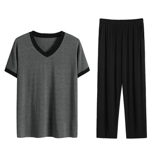 Mens v neck online pyjamas