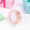 Unique Bargains Ribbons for Crafts Satin Decorative Multipurpose for Gift Wedding and Hair Accessories Polyester 866.14"x0.98" 1 Pc - 2 of 4