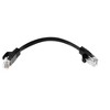 Monoprice Flat Cat6 Ethernet Patch Cable - 0.5 Feet - Black, Snagless RJ45, Flat, 550MHz, UTP, Pure Bare Copper Wire, 30AWG - Flexboot Series - 4 of 4
