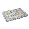 Deny Designs Marta Barragan Camarasa Rainbow Checkered Bliss Memory Foam Bath Mat - 2 of 4