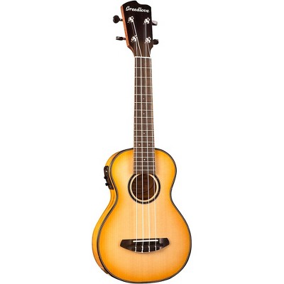 Breedlove Luau E Sitka-Myrtlewood Concert Acoustic-Electric Ukulele Sunburst