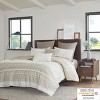 Gulches King/Cal King 3 Piece Cotton Duvet Cover Set with Chenille Tufting - 2 of 4