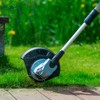 Ukoke UGT-02 12" 2-in-1 Cordless Grass Trimmer & Weed Wacker, Edger & Trimmer with 3 Cutting Heads, 20V 2A Battery & Charger Included – Silver & Black - 4 of 4